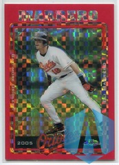 2005 Topps Chrome Update Red X-Fractor UH48 Eli Marrero 28/65